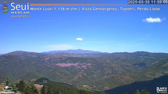view from Monte Lusei Panoramica on 2025-05-30