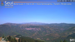 view from Monte Lusei Panoramica on 2025-06-08