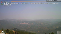 view from Monte Lusei Panoramica on 2025-06-09