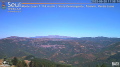 view from Monte Lusei Panoramica on 2025-06-30