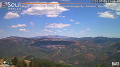 view from Monte Lusei Panoramica on 2026-07-05