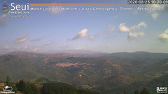 view from Monte Lusei Panoramica on 2026-08-25