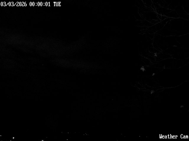 time-lapse frame, Sparta WX webcam