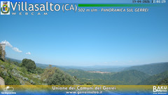 view from Villasalto on 2026-04-19