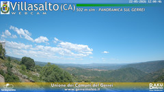 view from Villasalto on 2026-05-22