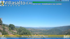 view from Villasalto on 2026-06-13