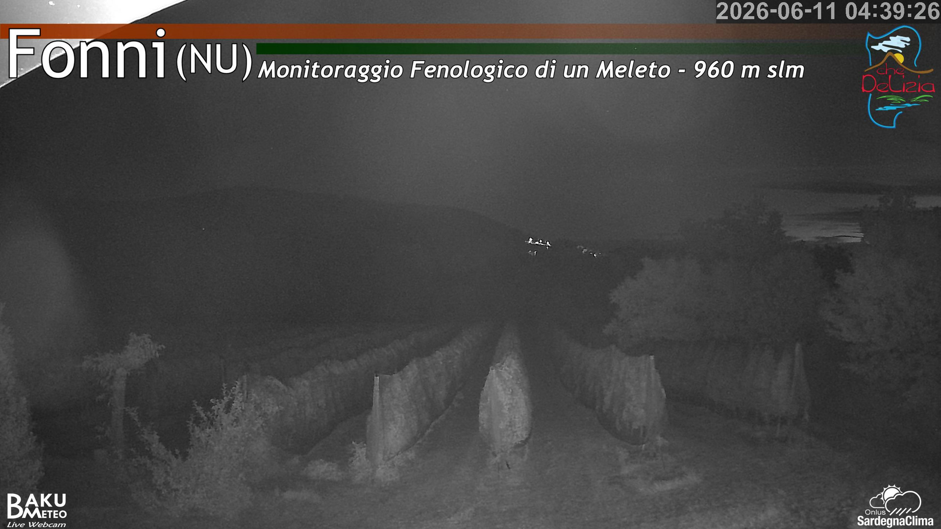 time-lapse frame, Fonni Meleto webcam