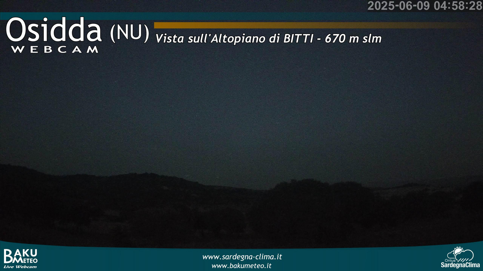 time-lapse frame, Osidda webcam