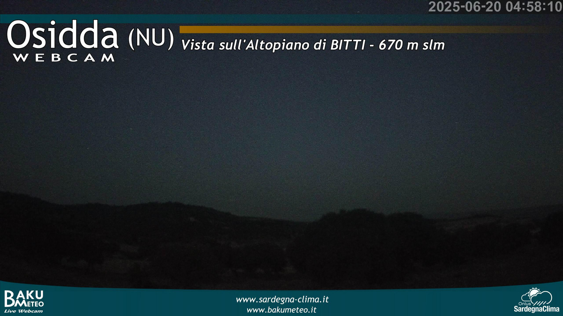 time-lapse frame, Osidda webcam