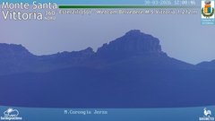 view from Monte Santa Vittoria Nord on 2026-03-30