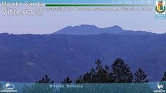 view from Monte Santa Vittoria Nord on 2026-04-11