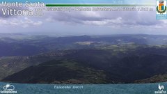 view from Monte Santa Vittoria Nord on 2026-04-16