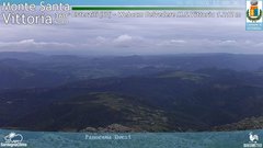 view from Monte Santa Vittoria Nord on 2026-05-06