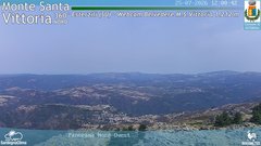 view from Monte Santa Vittoria Nord on 2026-07-25