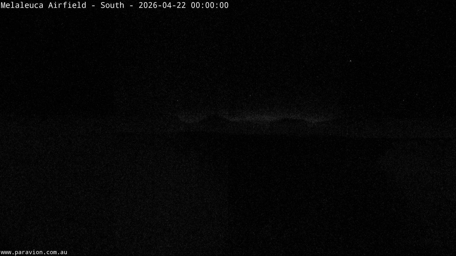 time-lapse frame, Melaleuca Airfield - South webcam