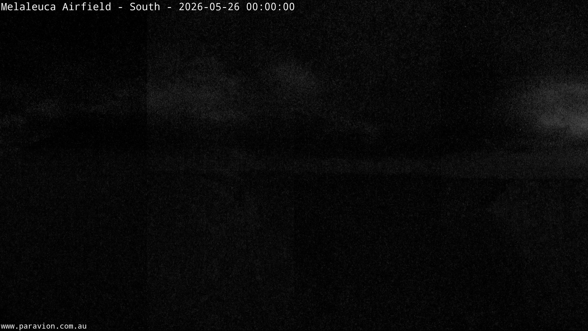 time-lapse frame, Melaleuca Airfield - South webcam