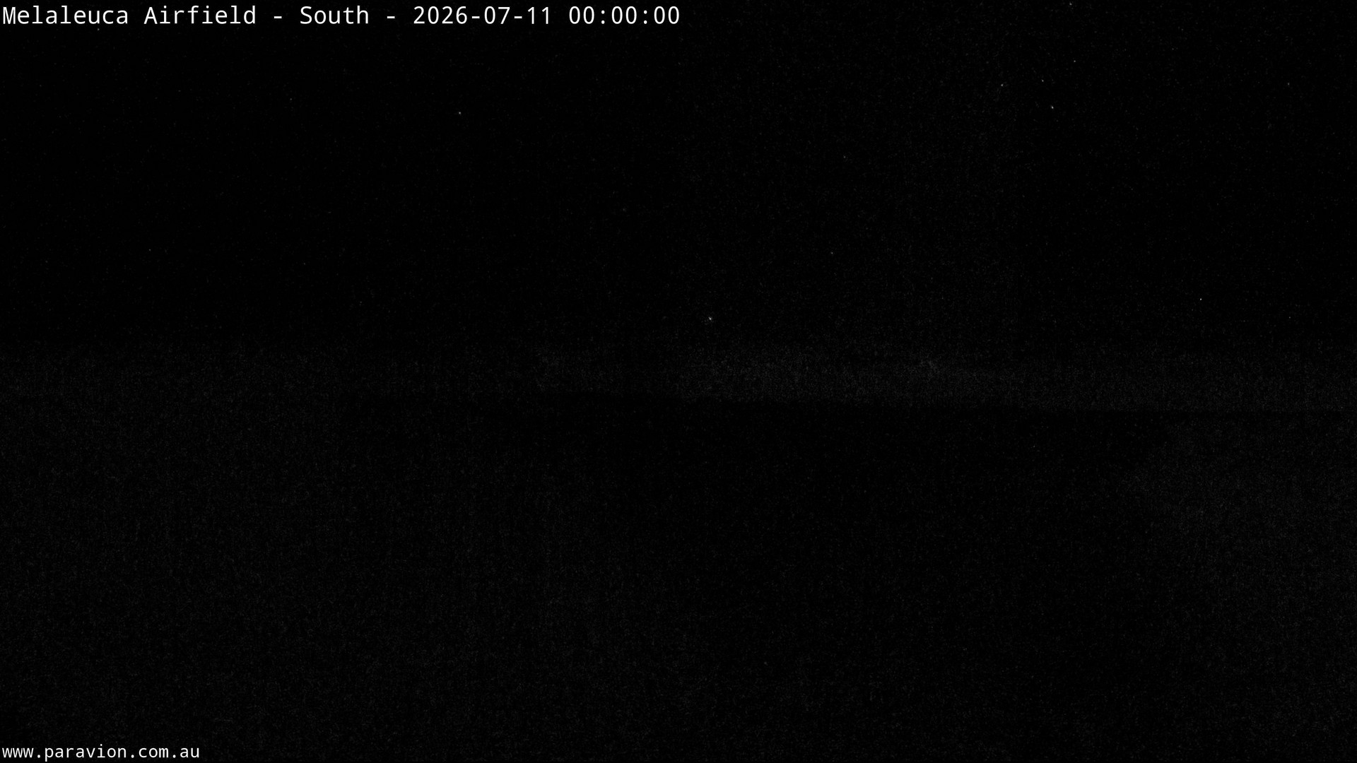 time-lapse frame, Melaleuca Airfield - South webcam