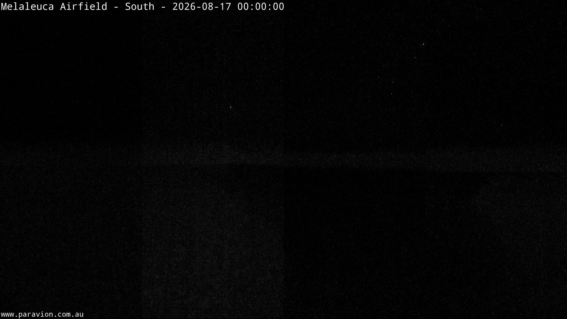 time-lapse frame, Melaleuca Airfield - South webcam