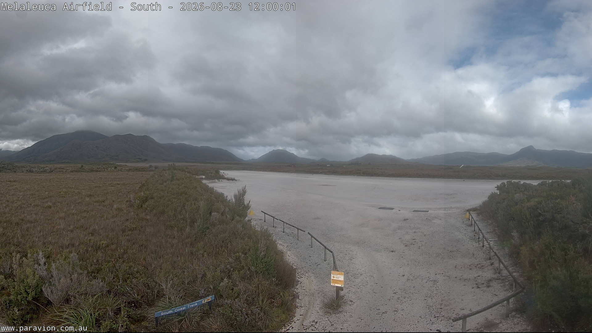 view from Melaleuca Airfield - South on 2026-08-23