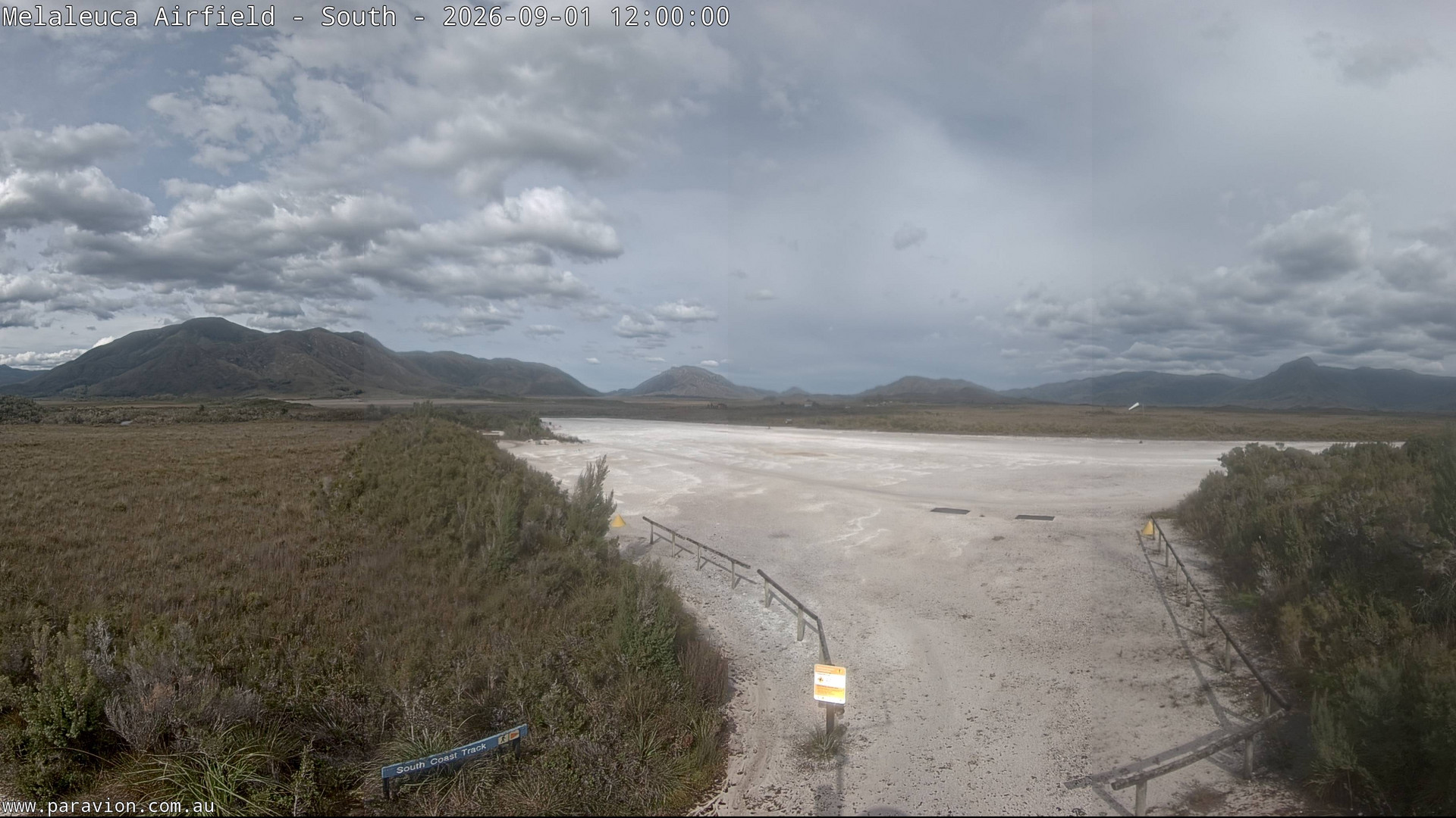 view from Melaleuca Airfield - South on 2026-09-01