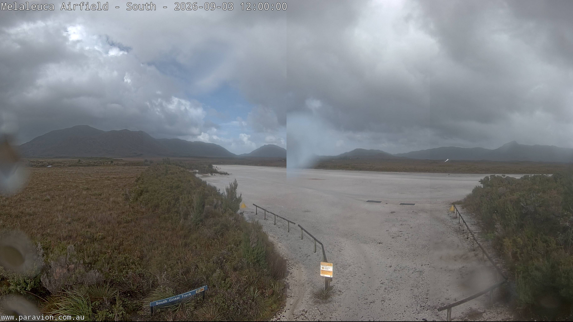 view from Melaleuca Airfield - South on 2026-09-03