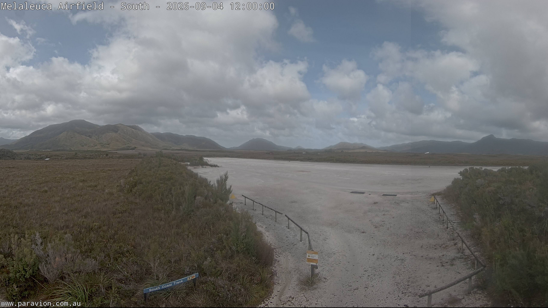 view from Melaleuca Airfield - South on 2026-09-04