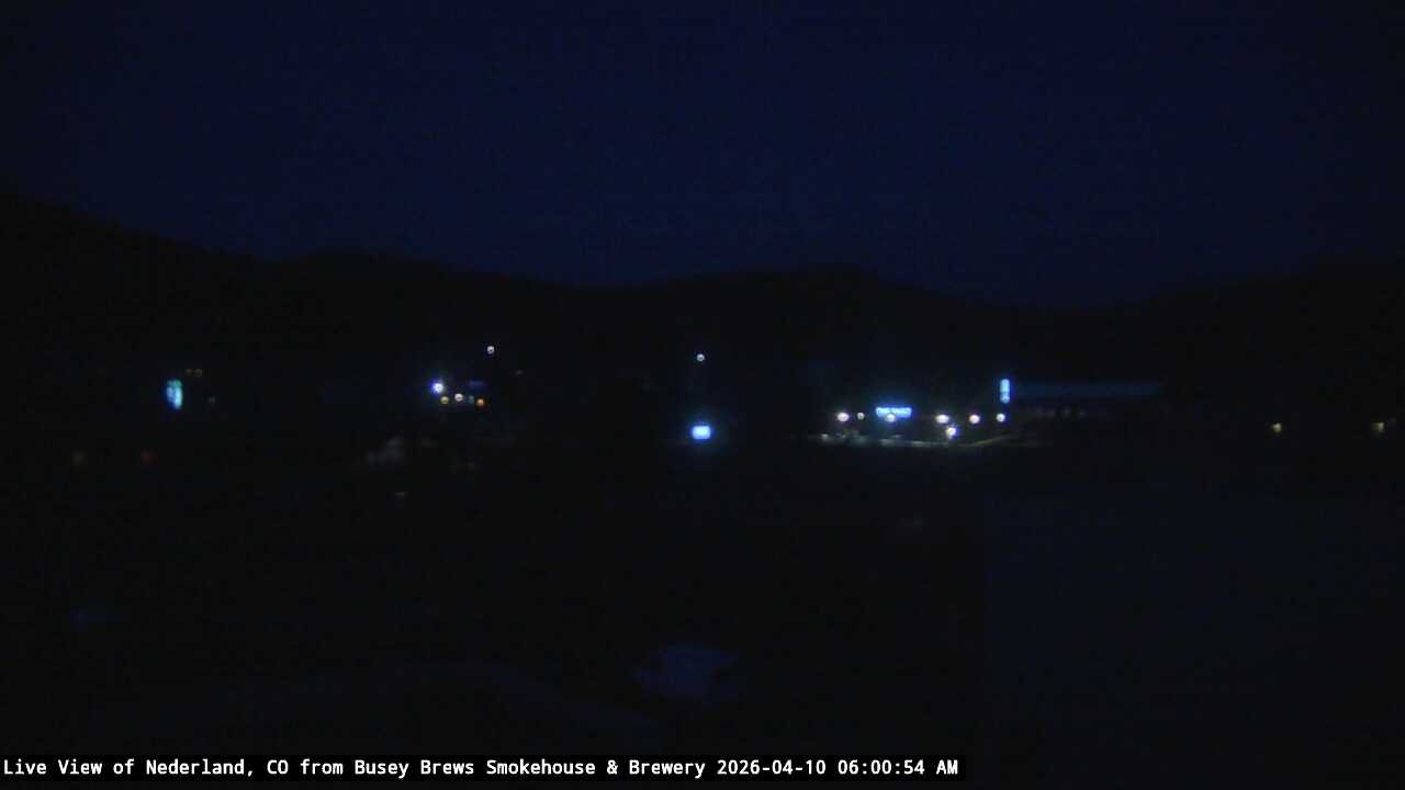 time-lapse frame, Busey Brews Nederland daily time lapse webcam