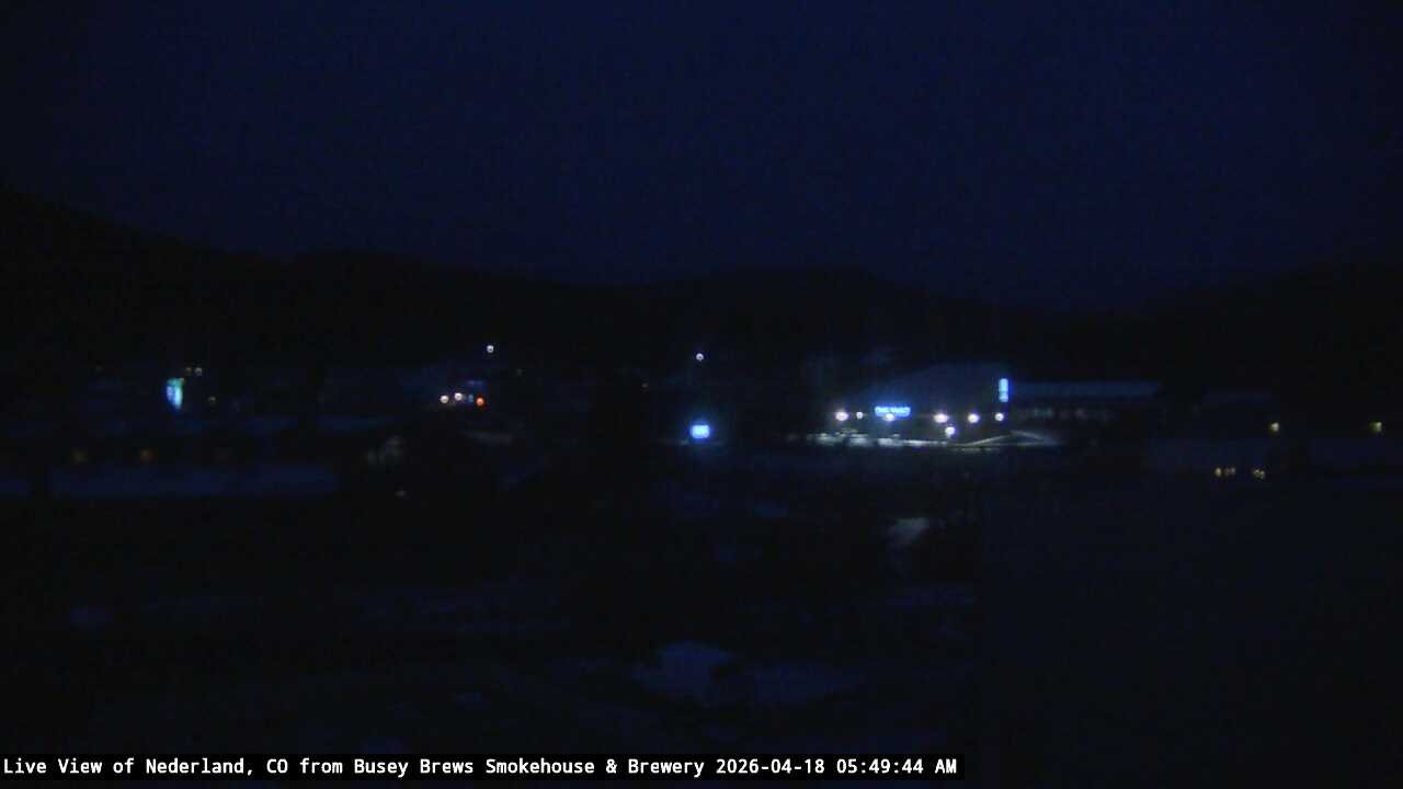 time-lapse frame, Busey Brews Nederland daily time lapse webcam