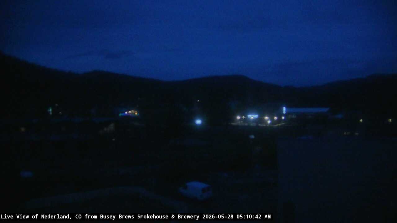 time-lapse frame, Busey Brews Nederland daily time lapse webcam