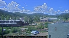view from Busey Brews Nederland daily time lapse on 2026-07-10