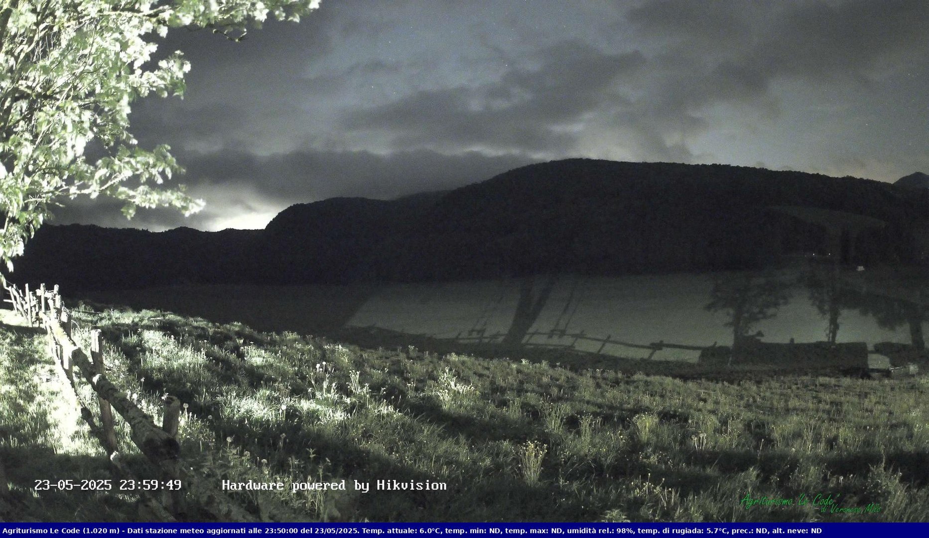 time-lapse frame, Webcam Cansiglio - verso la piana dei "Bech" webcam