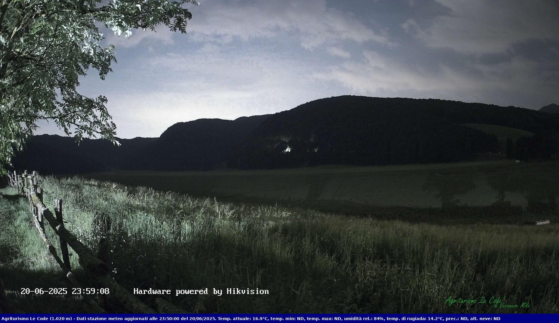 time-lapse frame, Webcam Cansiglio - verso la piana dei "Bech" webcam