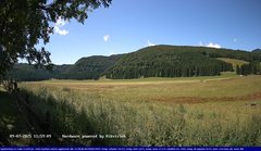 view from Webcam Cansiglio - verso la piana dei "Bech" on 2025-07-09