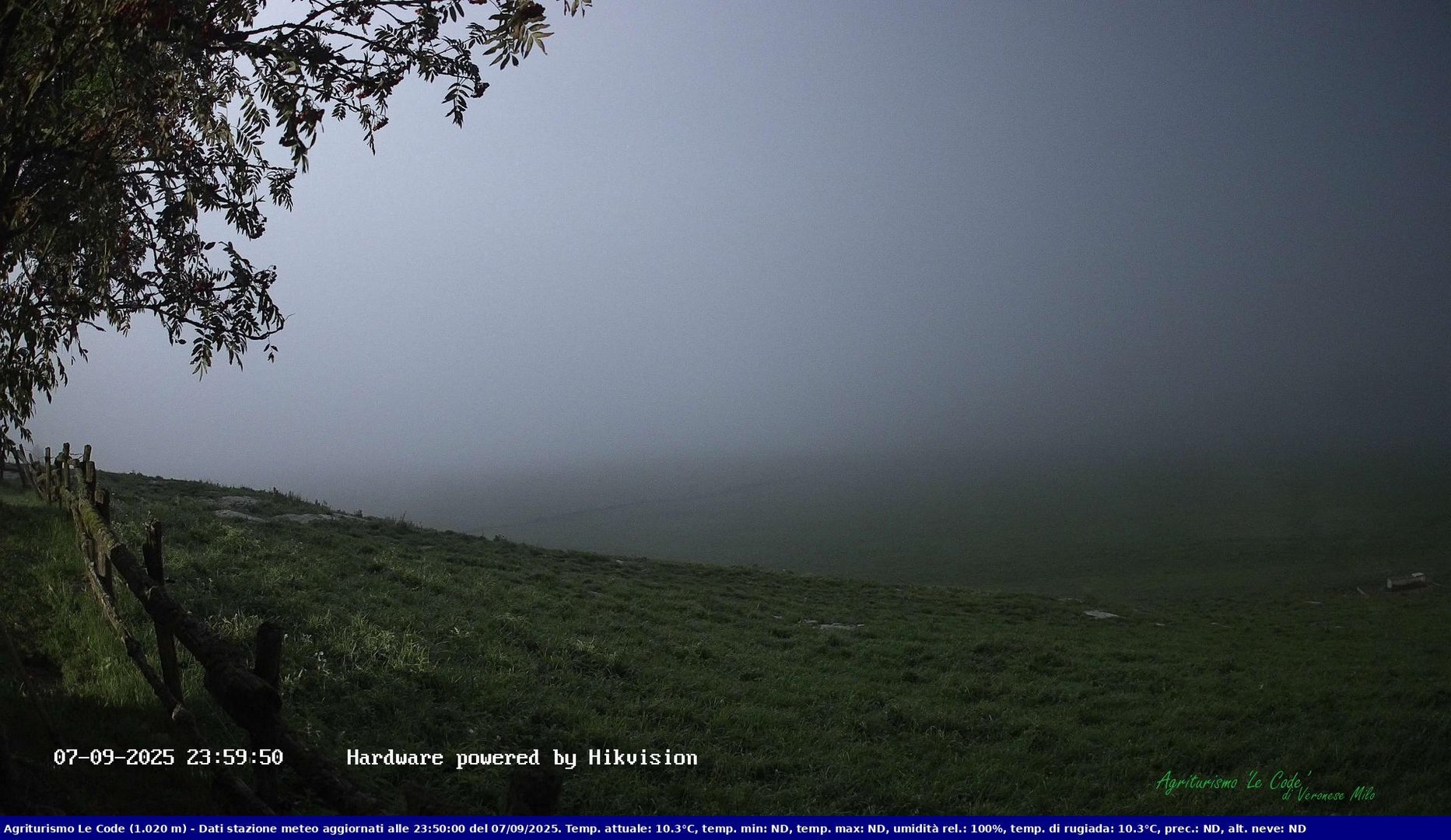 time-lapse frame, Webcam Cansiglio - verso la piana dei "Bech" webcam