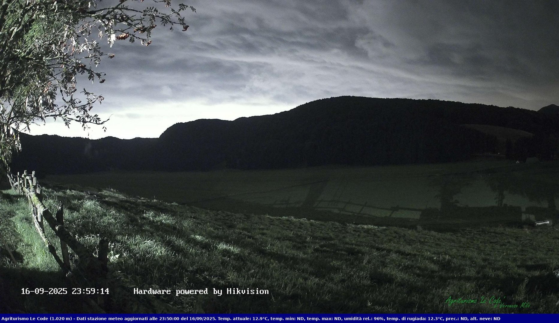 time-lapse frame, Webcam Cansiglio - verso la piana dei "Bech" webcam