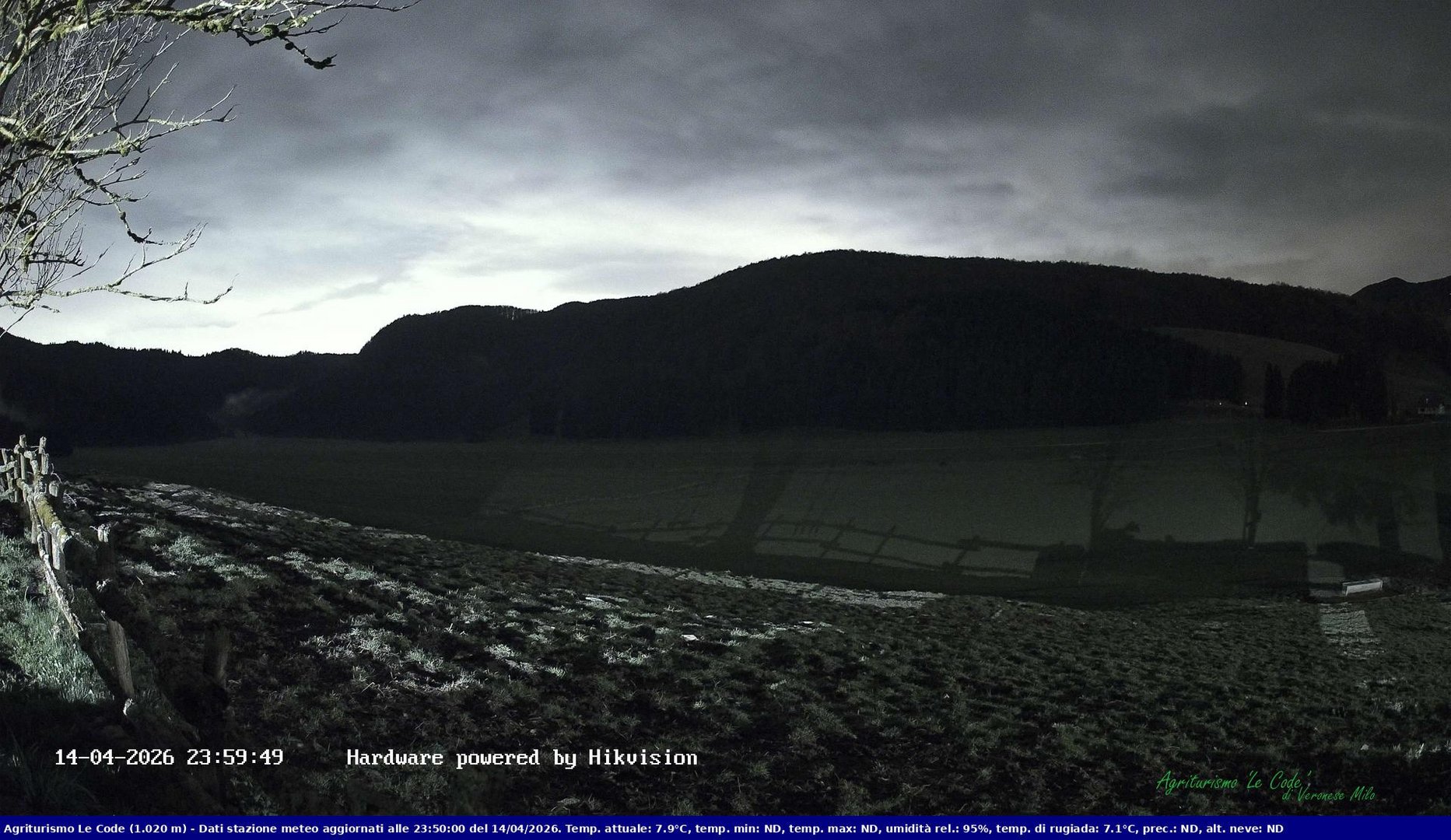 time-lapse frame, Webcam Cansiglio - verso la piana dei "Bech" webcam