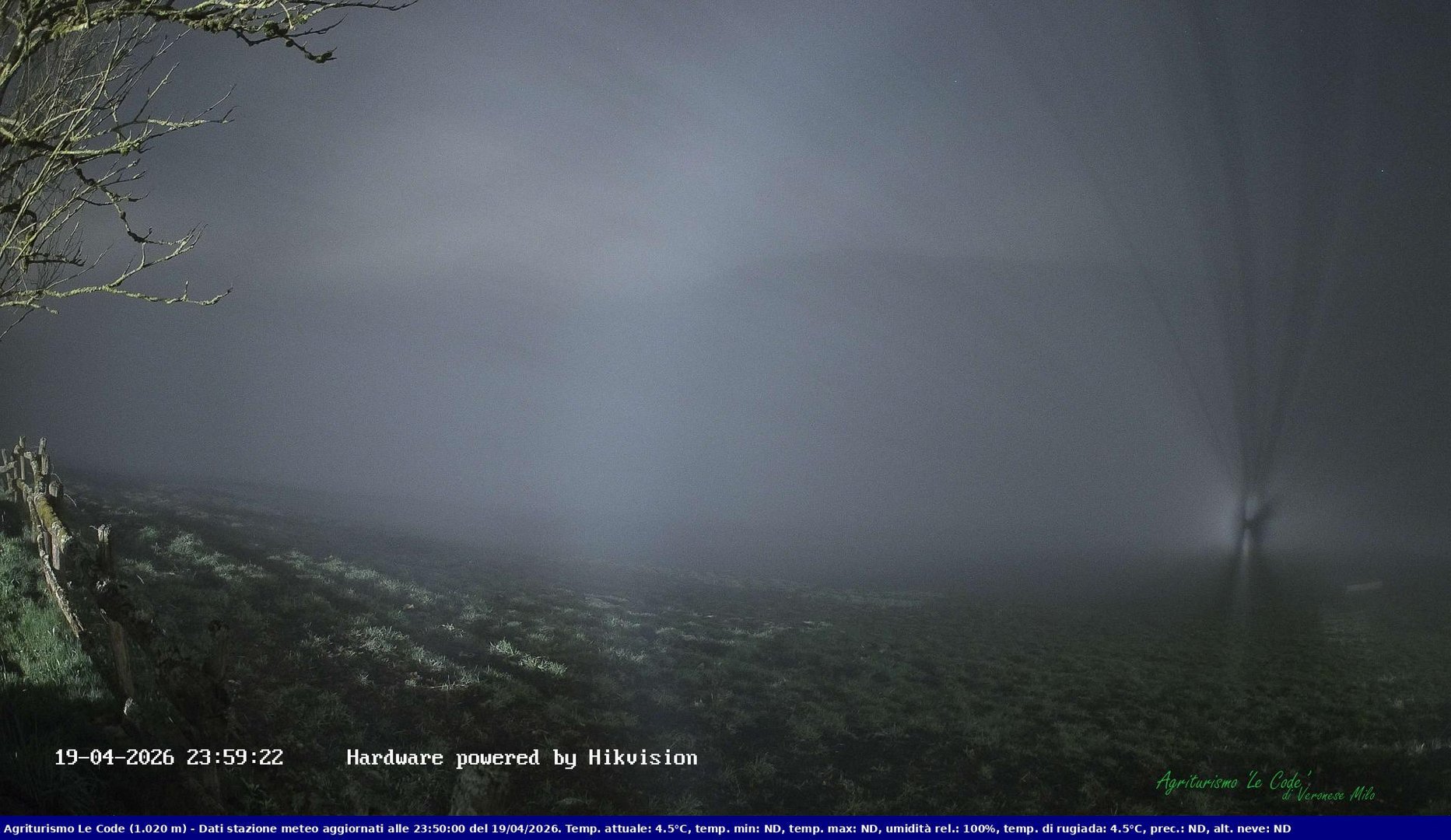 time-lapse frame, Webcam Cansiglio - verso la piana dei "Bech" webcam