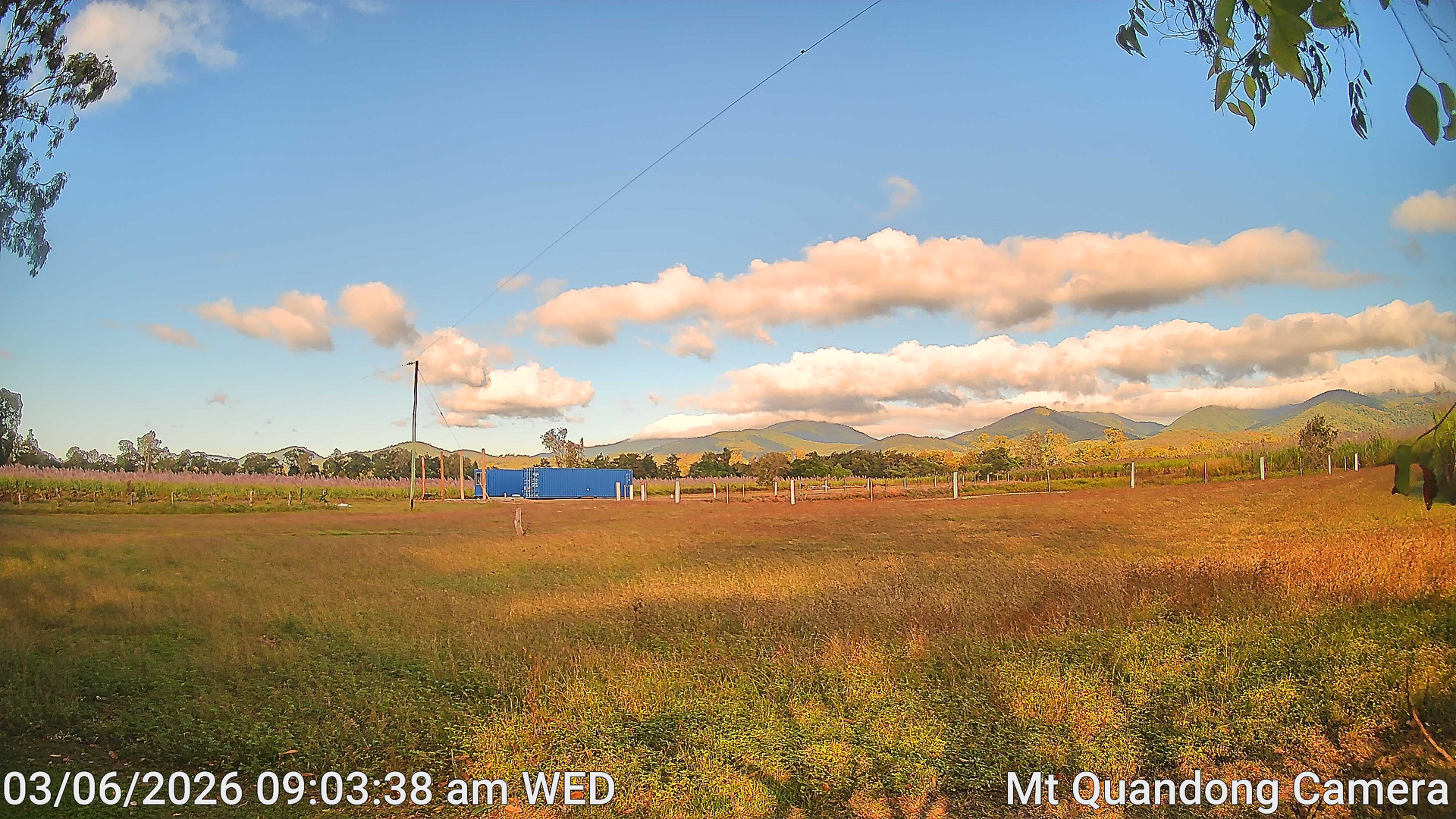 time-lapse frame, Mt Quandong Camera webcam