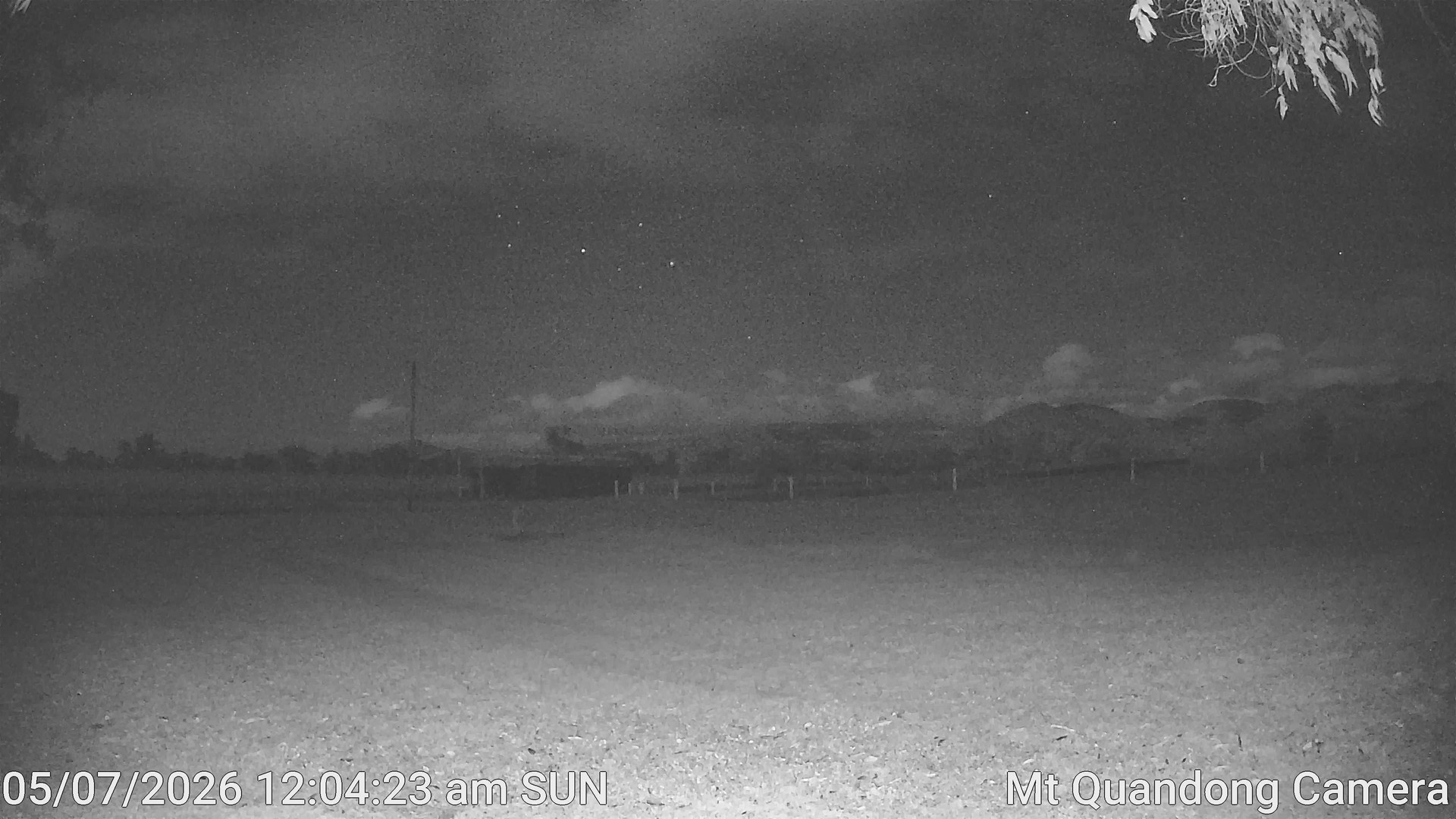 time-lapse frame, Mt Quandong Camera webcam