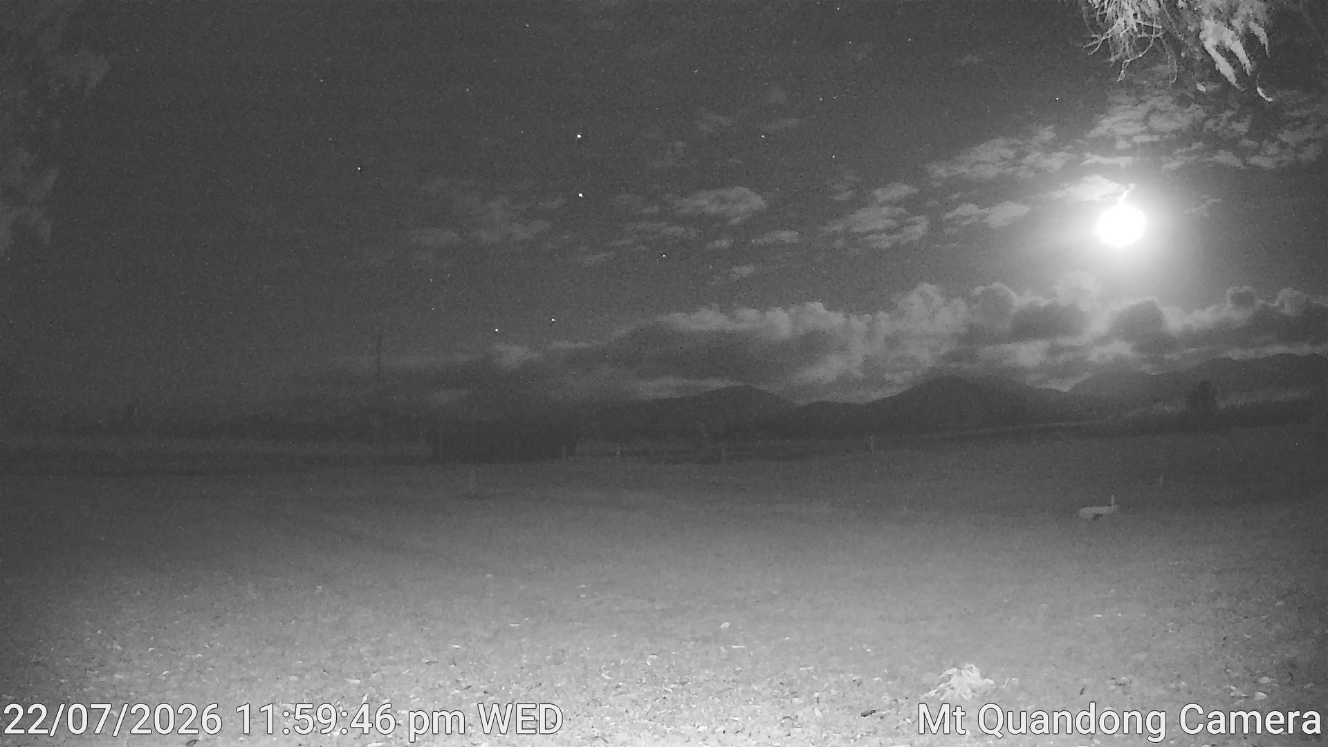 time-lapse frame, Mt Quandong Camera webcam