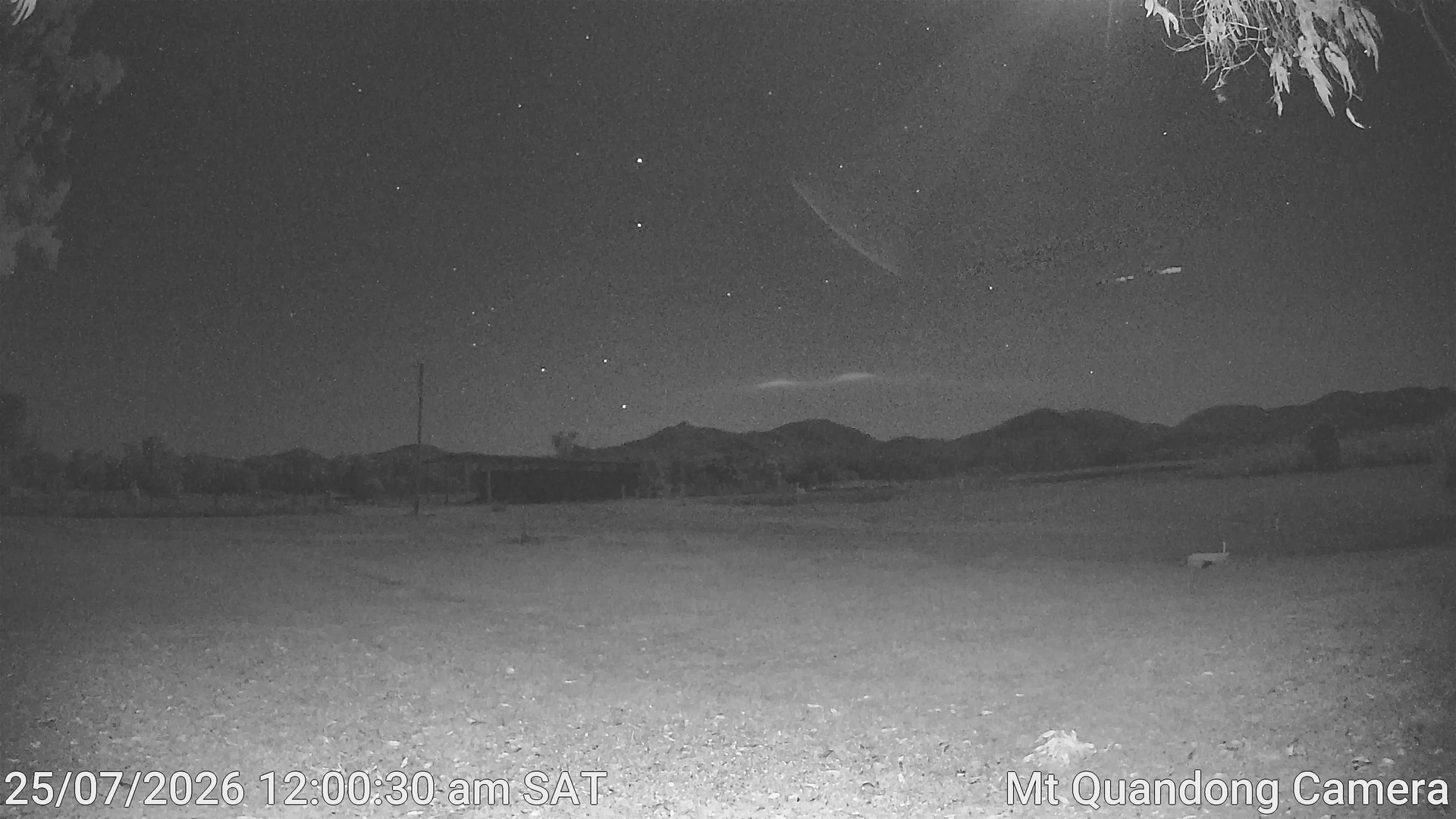 time-lapse frame, Mt Quandong Camera webcam