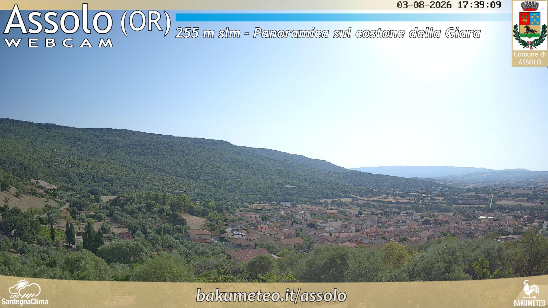 time-lapse frame, Assolo webcam