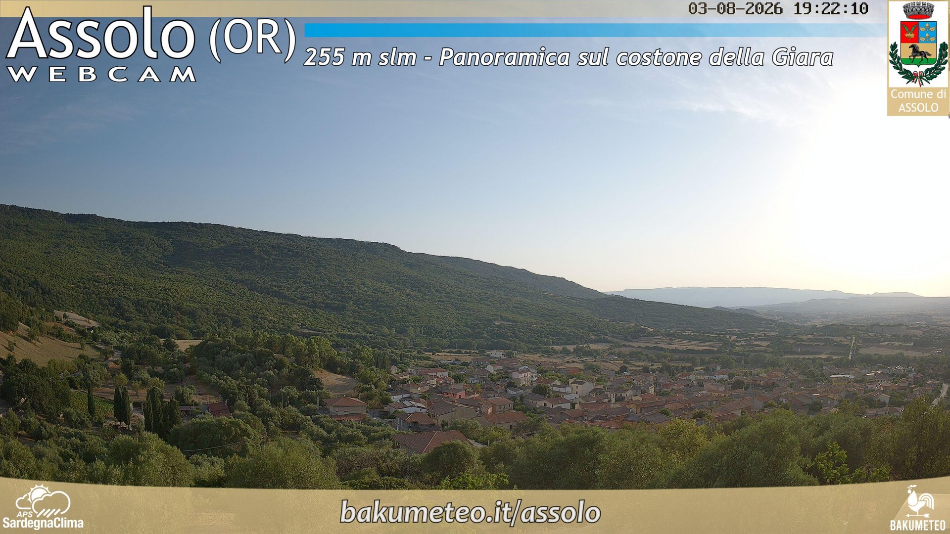 time-lapse frame, Assolo webcam