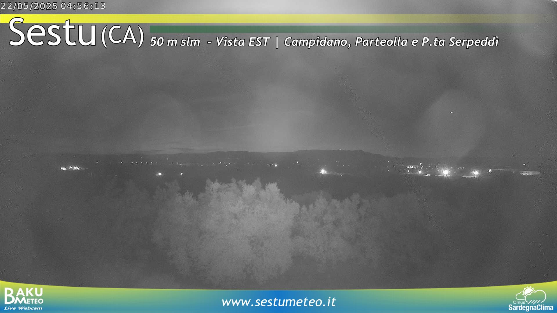 time-lapse frame, Sestu webcam
