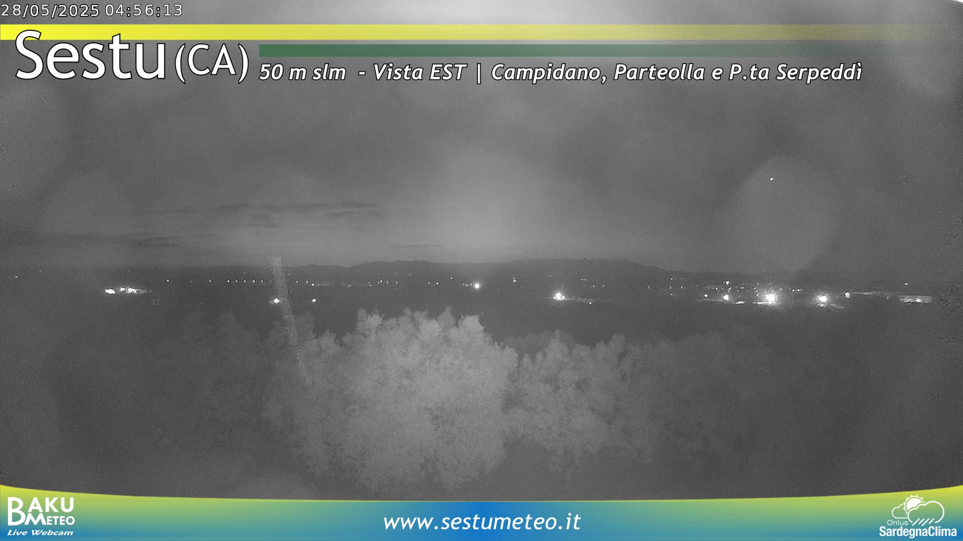 time-lapse frame, Sestu webcam