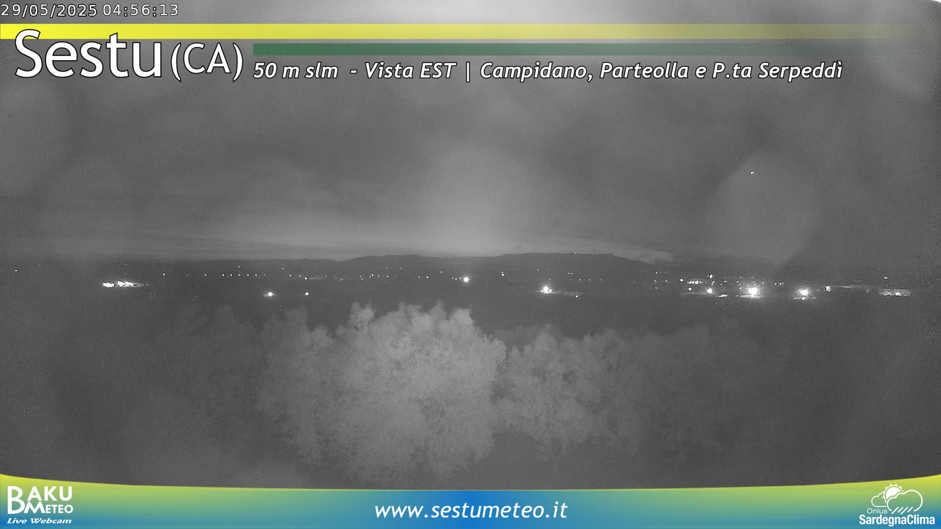 time-lapse frame, Sestu webcam