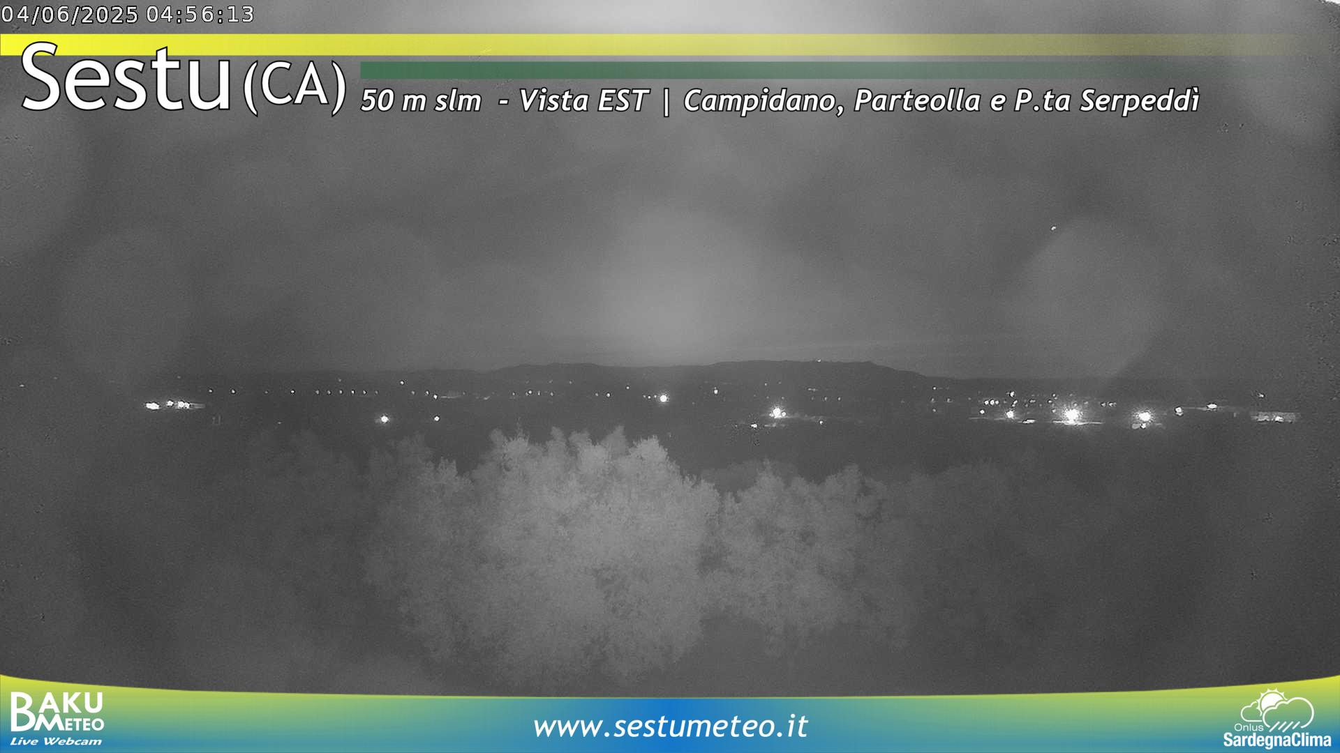 time-lapse frame, Sestu webcam
