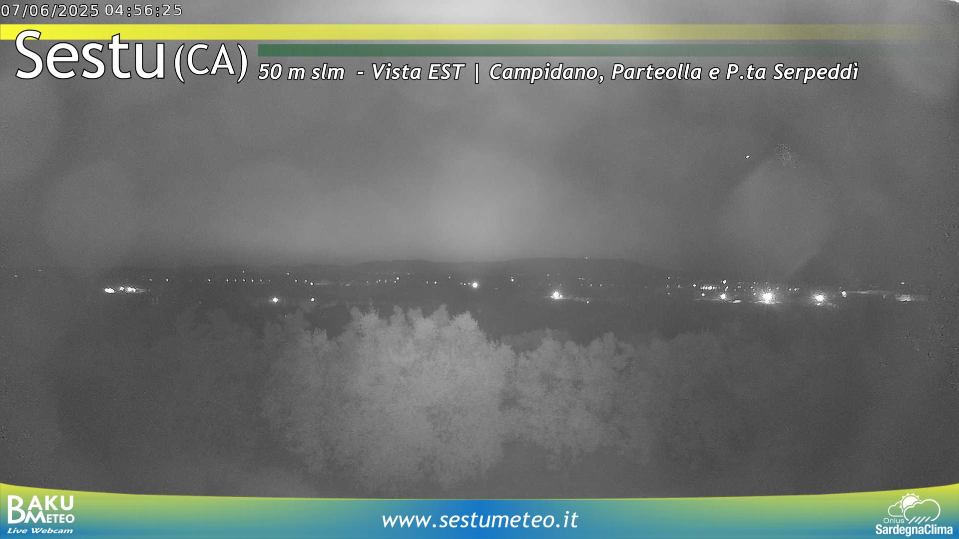 time-lapse frame, Sestu webcam