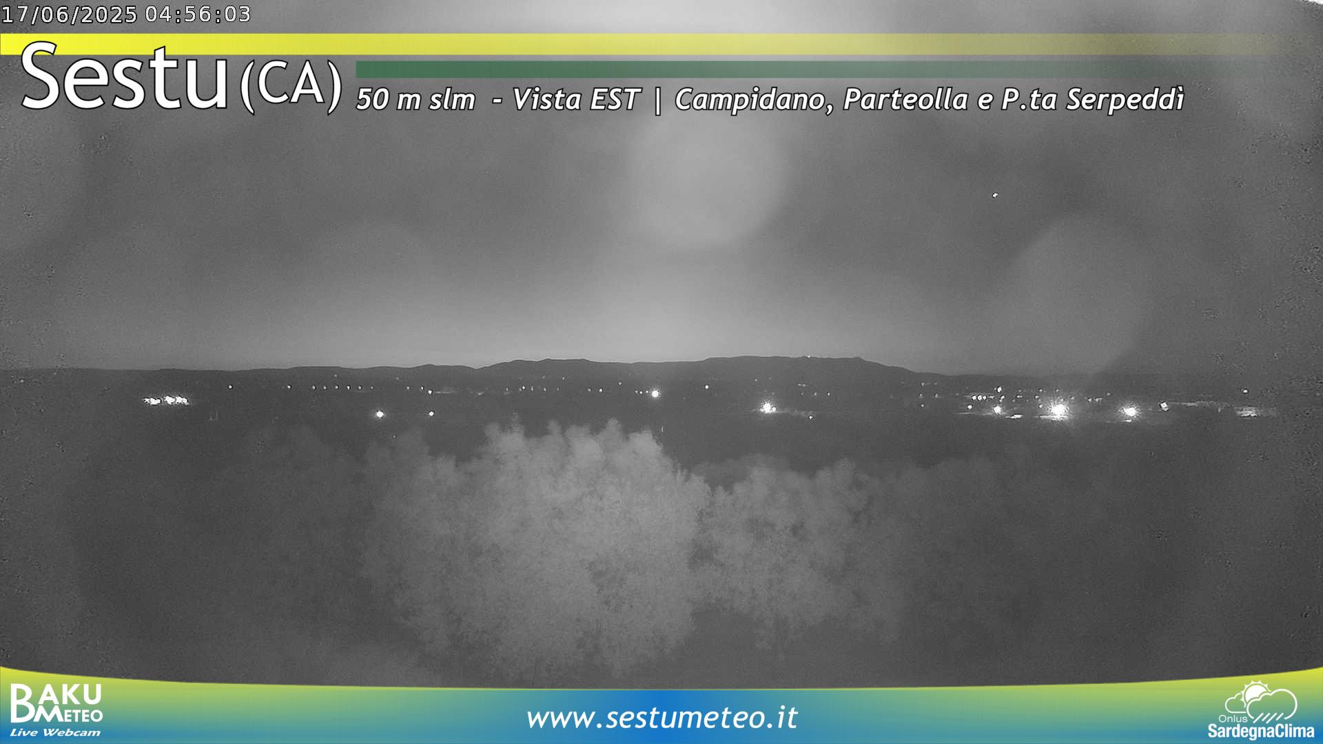 time-lapse frame, Sestu webcam