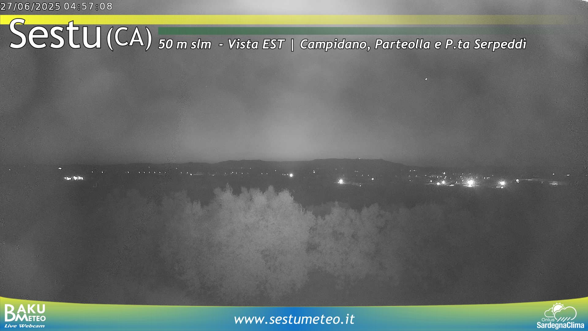 time-lapse frame, Sestu webcam